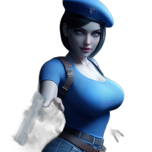 staff, weapon, hat, robot, concept art, 3d render, fantasy art, comic book art transparent PNG cut-out