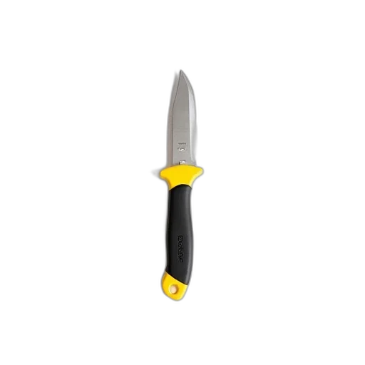 weapon, staff, sword, umbrella, 3d render, yellow, black, utility transparent PNG cut-out