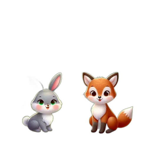 animal, 3d render, concept art, cartoon, pixel art, during, twilight, hours transparent PNG cut-out
