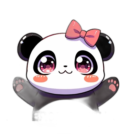 staff, animal, creature, cartoon, anime, 3d render, concept art, monochrome transparent PNG cut-out