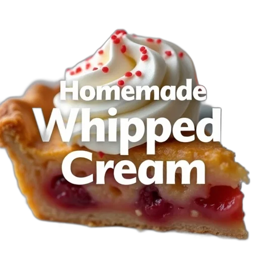 food, close-up, image, dessert, slice, pie, topped, whipped transparent PNG cut-out