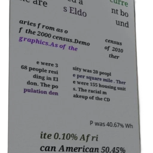 poster, text, about, population, density, eldon, missouri, 2010 transparent PNG cut-out