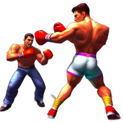 weapon, concept art, pixel art, 3d render, photorealistic, boxing, videogame, screenshot transparent PNG cut-out