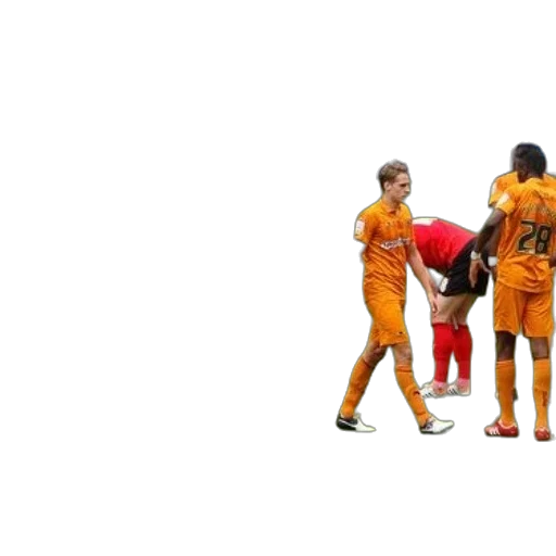 staff, fire, soccer, player, red, talking, referee transparent PNG cut-out