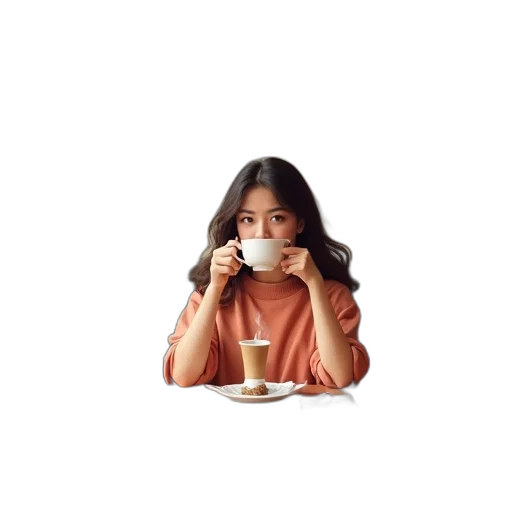 food, face, mask, jewelry, photorealistic, 3d render, vaporwave, pixel art transparent PNG cut-out