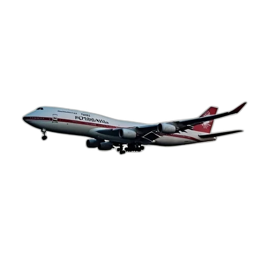 photorealistic, 3d render, cathays, boeing transparent PNG cut-out