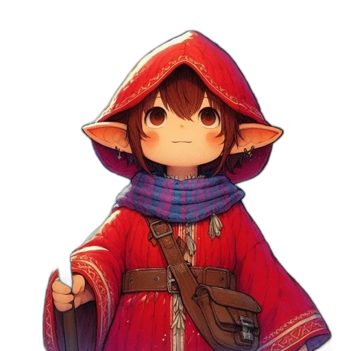 staff, jacket, mask, face, fantasy art, pixel art, concept art, 3d render transparent PNG cut-out