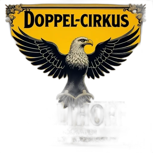 jacket, yellow, poster, decorative, border, featuring, large, stylized transparent PNG cut-out