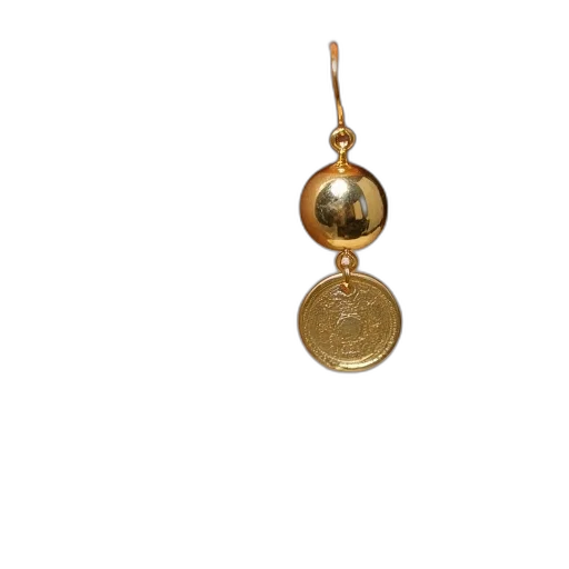 jewelry, staff, gold, earrings transparent PNG cut-out