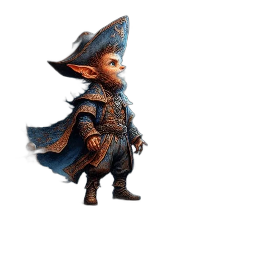 staff, hat, concept art, fantasy art, 3d render, pixel art, ship, deck transparent PNG cut-out