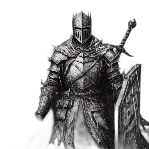 sword, weapon, staff, concept art, fantasy art, comic book art, pencil sketch, monochrome transparent PNG cut-out