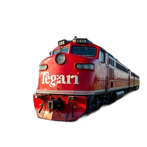 weapon, 3d render, photorealistic, concept art, red, train, word, tegan transparent PNG cut-out