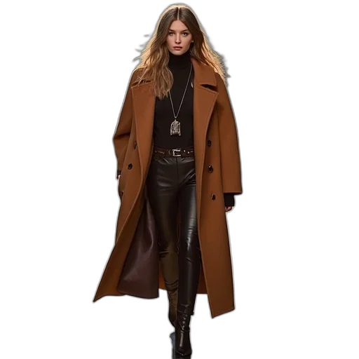 jacket, concept art, earth tones, dark transparent PNG cut-out