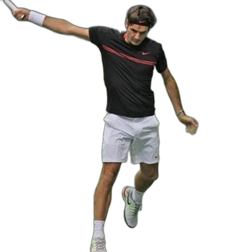 staff, 3d render, concept art, photorealistic, pixel art, tennis, player, black transparent PNG cut-out