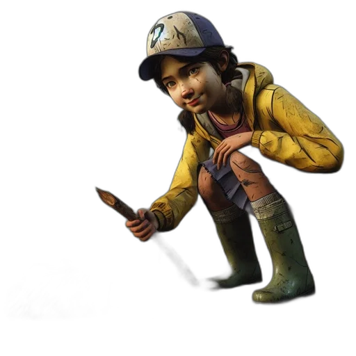 staff, weapon, jacket, hat, concept art, 3d render, photorealistic, fantasy art transparent PNG cut-out