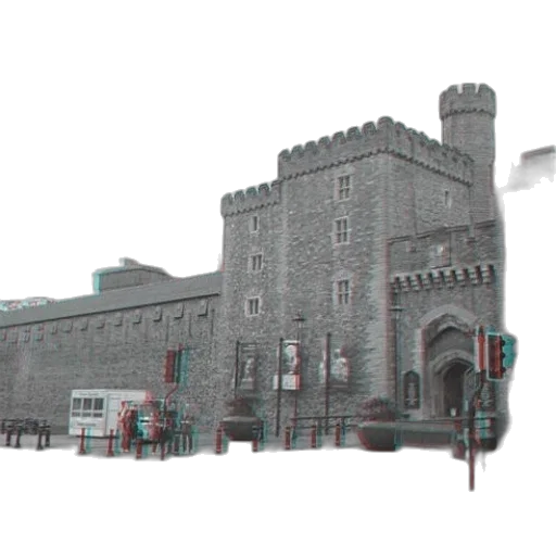 building, crown, staff, dragon, 3d render, photorealistic, concept art, city street transparent PNG cut-out