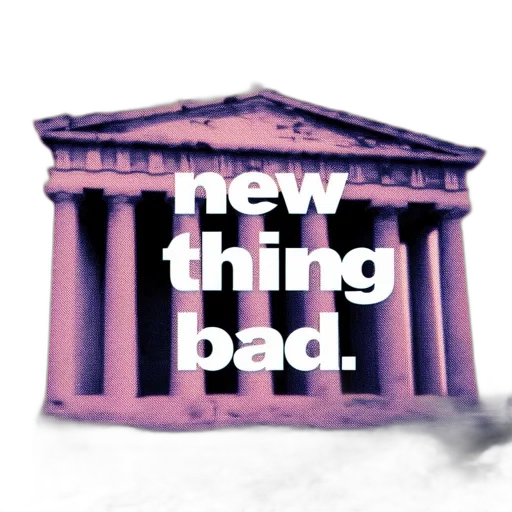 building, vaporwave, 3d render, ancient, greek-style, architecture, blurs, into transparent PNG cut-out