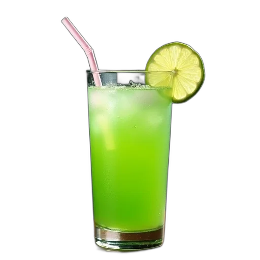 food, bottle, weapon, staff, 3d render, photorealistic, green, neon transparent PNG cut-out