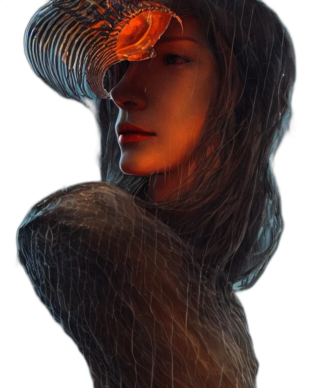 hat, mask, face, hair transparent PNG cut-out