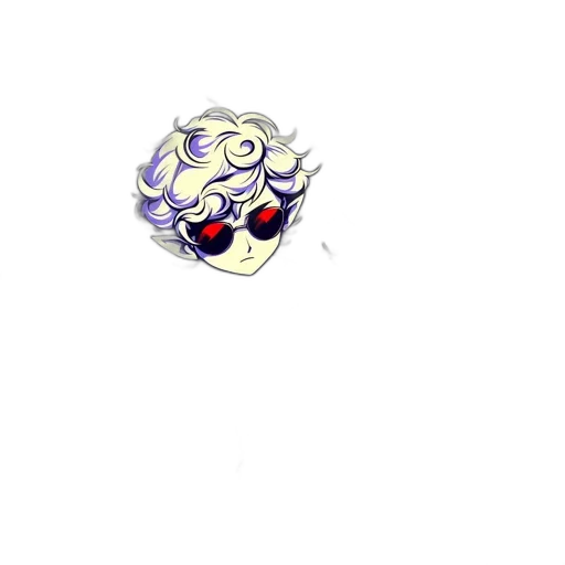 mask, staff, crown, face, pixel art, concept art, 3d render, cartoon transparent PNG cut-out