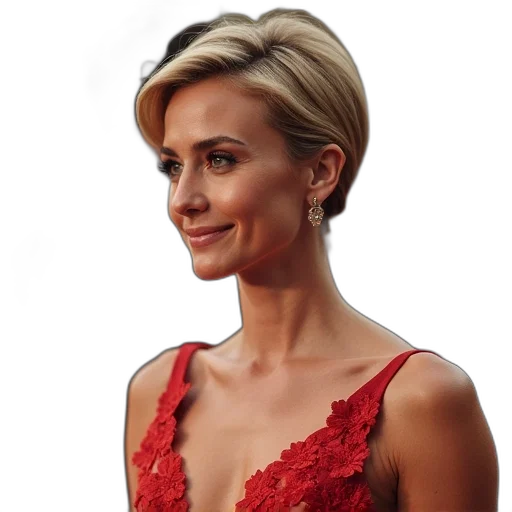 dress, face, staff, jewelry transparent PNG cut-out