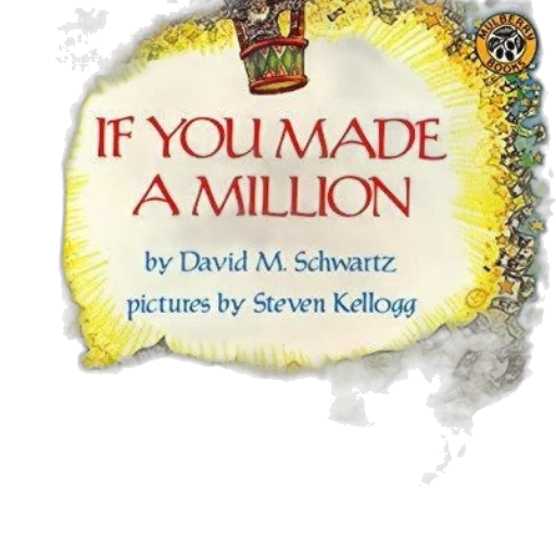 colorful, book, cover, titled, made, million, david, schwartz transparent PNG cut-out