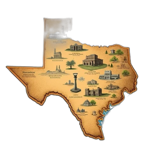 map, screenshot, state, hidalgo transparent PNG cut-out