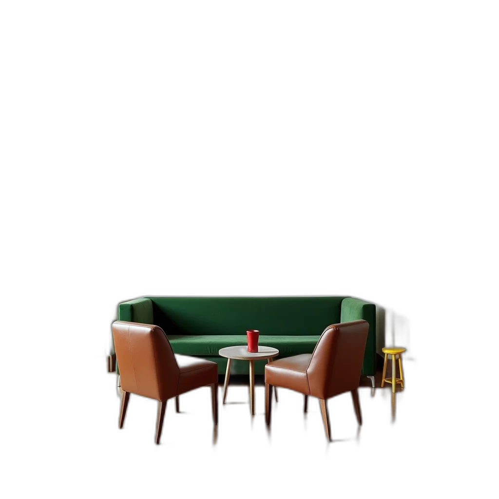 furniture, food, hair, crown, 3d render, concept art, photorealistic, pixel art transparent PNG cut-out