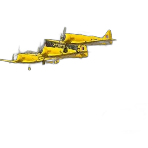 weapon, staff, 3d render, concept art, three, yellow, airplanes, flying transparent PNG cut-out
