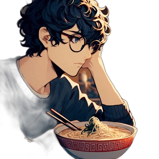 food, crown, anime, pixel art, cartoon, concept art, blue, dark transparent PNG cut-out