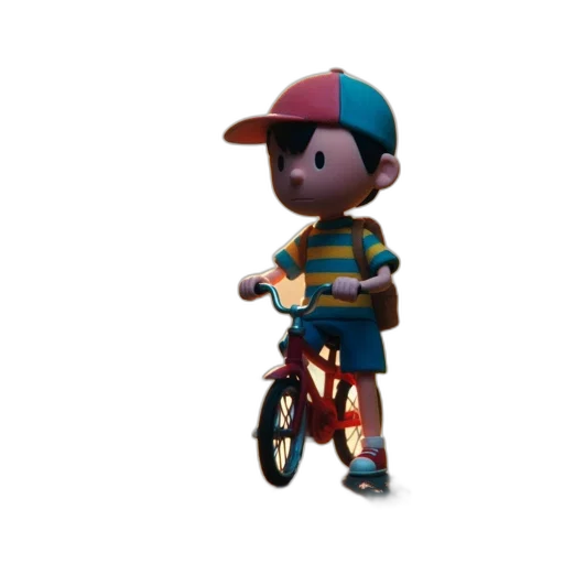 hat, jacket, creature, animal, 3d render, concept art, pixel art, cartoon transparent PNG cut-out