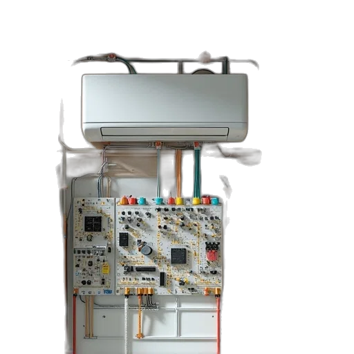 robot, split, air, conditioner transparent PNG cut-out