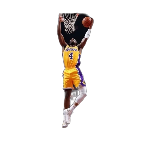 lakers, basketball, player, makes, slam, during, game transparent PNG cut-out