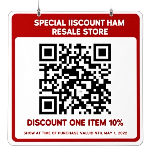 red, white, sign, black, code, center, has, border transparent PNG cut-out