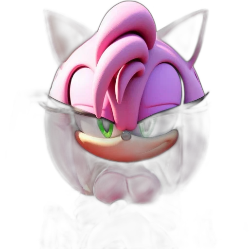 jewelry, crown, creature, hat, 3d render, concept art, vaporwave, fantasy art transparent PNG cut-out