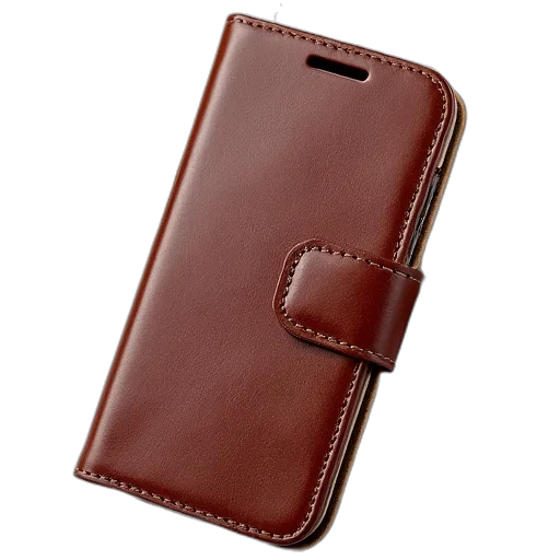 leather, flip, stand, case transparent PNG cut-out