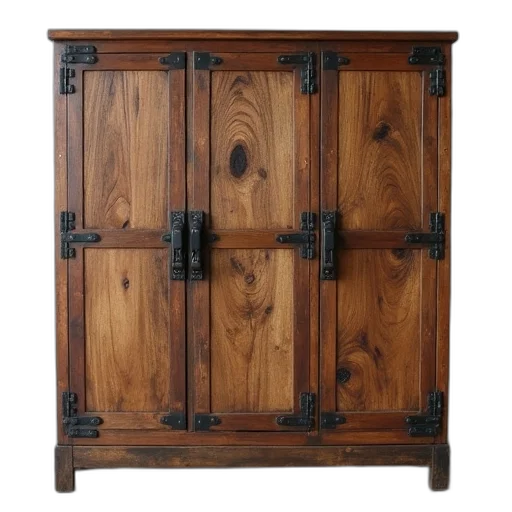 furniture, industrial, reclaimed, door transparent PNG cut-out