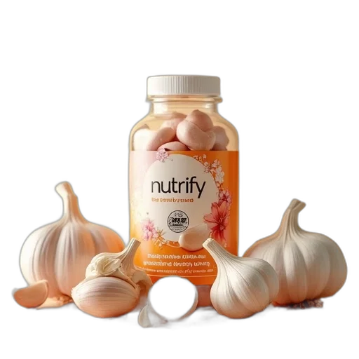 food, nutrify, garlic, extract, vitamin, sale transparent PNG cut-out