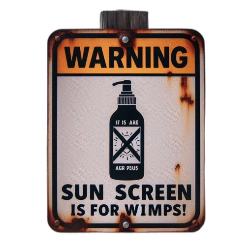 bottle, umbrella, weapon, dress, sunset, weathered, sign, yellow transparent PNG cut-out