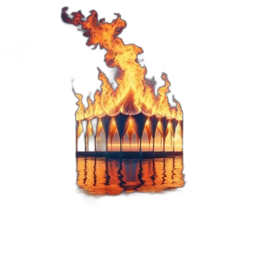 crown, jacket, hat, 3d render, concept art, pixel art, photorealistic, fire transparent PNG cut-out