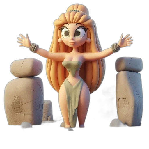 crown, 3d render, concept art, cartoon transparent PNG cut-out