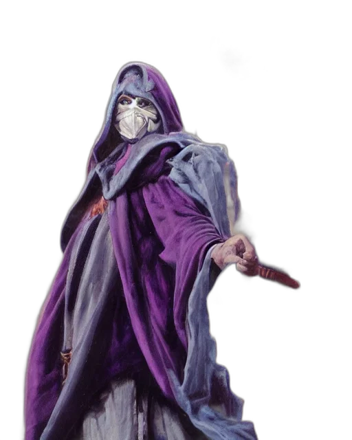 staff, mask, jacket, creature transparent PNG cut-out
