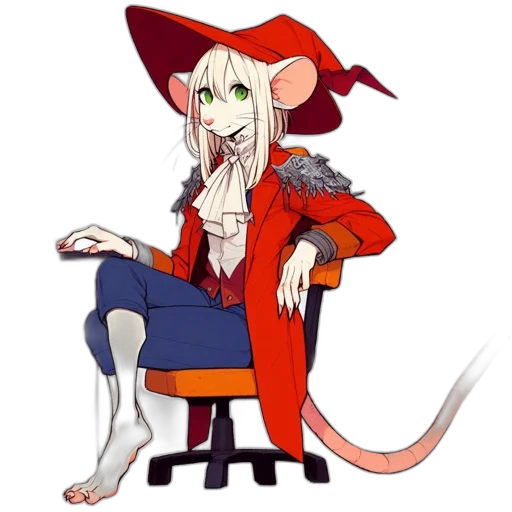 staff, dragon, concept art, pixel art, fantasy art, anime, red, anthropomorphic transparent PNG cut-out