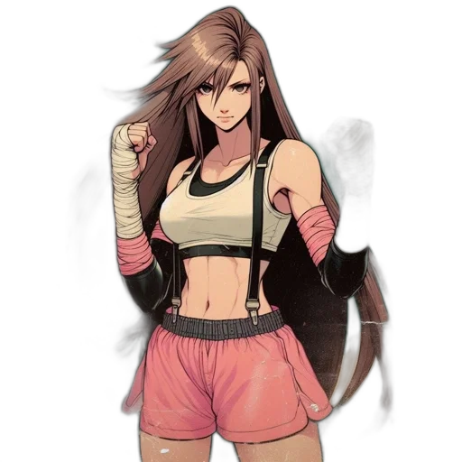 staff, jacket, weapon, concept art, pixel art, anime, fantasy art, monochrome transparent PNG cut-out