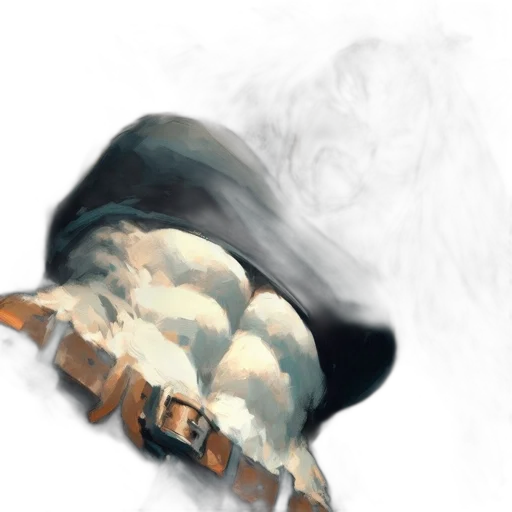 hat, mask, face, dragon, concept art, watercolor, photorealistic, fantasy art transparent PNG cut-out
