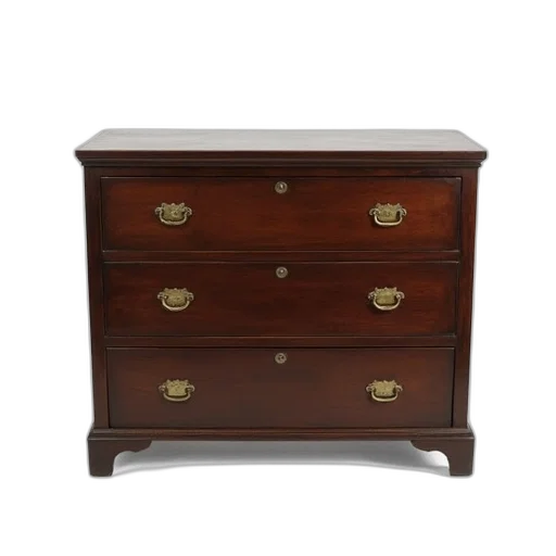 furniture, crown, earth tones, wooden, dresser, dark, finish, brass transparent PNG cut-out
