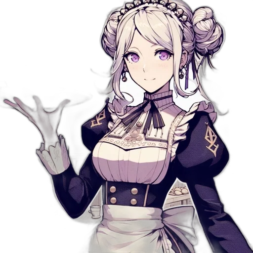 staff, crown, dress, creature, pixel art, anime, concept art, fantasy art transparent PNG cut-out