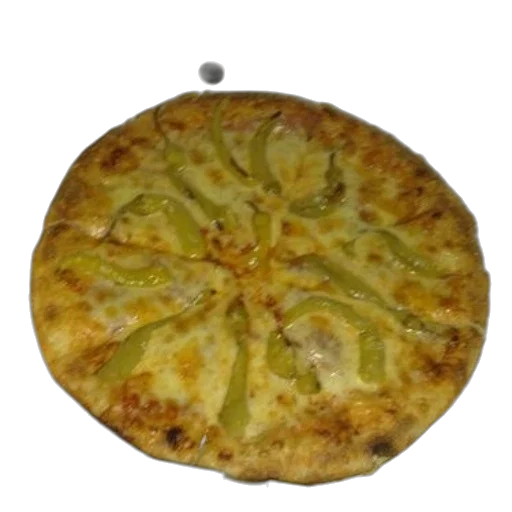food, jewelry, staff, crown, 3d render, photorealistic, pizza, cheese transparent PNG cut-out