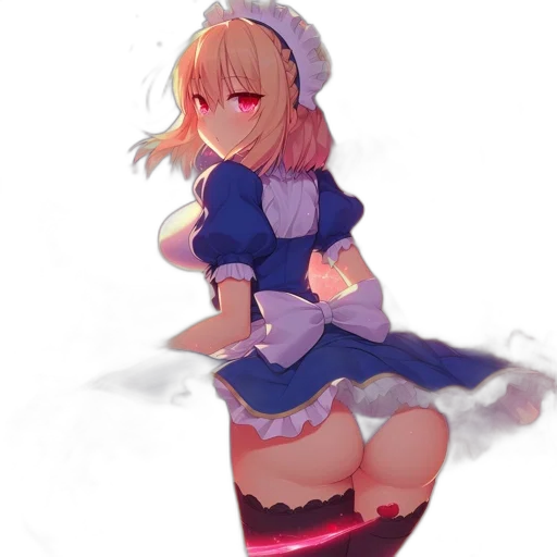 dress, staff, hat, robot, anime, watercolor, concept art, pixel art transparent PNG cut-out