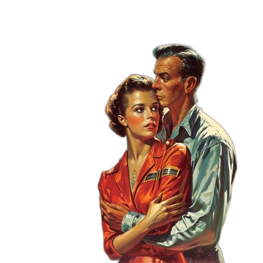jacket, dress, robot, face, photorealistic, comic book art, oil painting, concept art transparent PNG cut-out